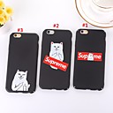 baratos Capinhas para iPhone-Capinha Para Apple iPhone XS / iPhone XR / iPhone XS Max Anti-poeira / Estampada Capa traseira Palavra / Frase PC