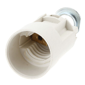 baratos US Armazém-E14 Acessório de iluminação Plástico Soquete de lâmpada