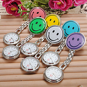 baratos Relógios Infantis-Mulheres Enfermeira Relógios Quartzo Prata Relógio Casual Analógico senhoras Doce Fashion - Verde Azul Rosa claro Um ano Ciclo de Vida da Bateria