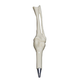 baratos Papelaria-Design de osso criativo caneta esferográfica de tinta preta para escola / escritório