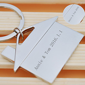 baratos Chaveiros-Chaveiros para Lembrancinha Aço Inoxidável Peça/ Conjunto