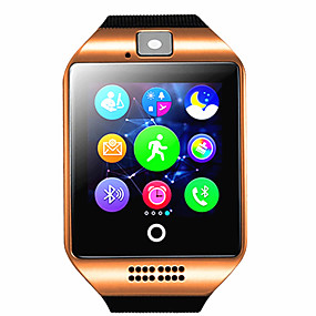 baratos Jóias &amp; Relógios-q18 smartwatch pulseira bluetooth à prova d 'água telefone foto movimento passo contagem multi-função.