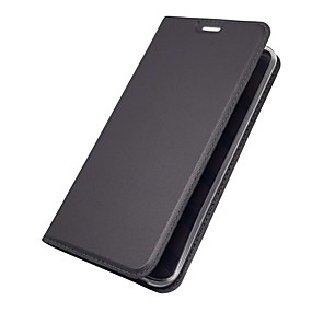 baratos LG G6-Capinha Para LG LG V30 / LG V20 / LG Q6 Porta-Cartão / Com Suporte / Flip Capa Proteção Completa Sólido Rígida PU Leather / LG G6