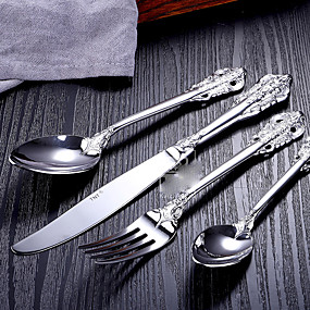 baratos Talheres-Aço Inoxidável Novidades Multi funções Amiga-do-Ambiente Utensílios De Cozinha Ferramentas Para a Casa Para o Escritório Uso Diário 4pçs