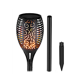 baratos Luzes do caminho-1pç 5 W Luzes do gramado Impermeável / Decorativa / Legal Amarelo Quente Iluminação Externa / Pátio / Jardim Contas LED