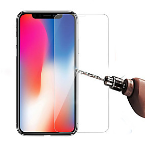 baratos iPhone XR-AppleScreen ProtectoriPhone XS Alta Definição (HD) Protetor de Tela Frontal 1 Pça. Vidro Temperado