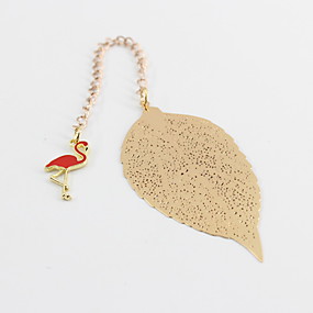 baratos Papelaria Gadgets-indicador da folha do pandent do flamingo da liga da forma para artigos de papelaria do lazer do escritório