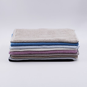 baratos Toalhas &amp; Roupões-Qualidade superior Toalha de Lavar, Sólido Algodão puro Banheiro 3 pcs