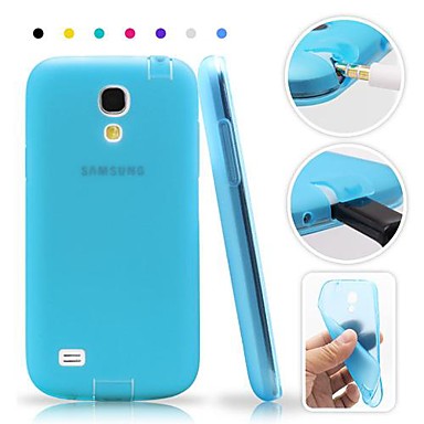 TPU Soft Case with Dust Plug for Samsung Galaxy S4 I9500(Assorted ...