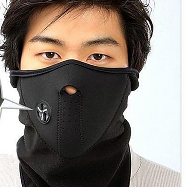 baratos Acessórios de Inverno-Homens Básico Triângulo - Com Corte Sólido