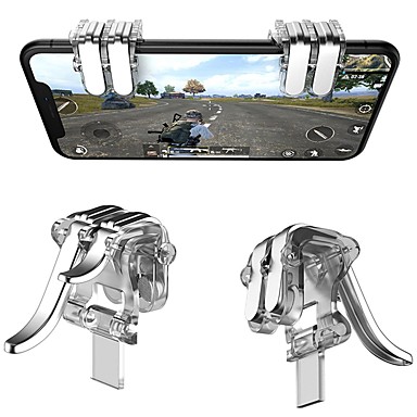baratos Acessórios Para PUBG-gatilho de jogo para pubg, metal de gatilho de jogo portátil / abs 2 unidades unidade