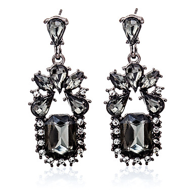 2 99 Women S Cubic Zirconia Drop Earrings Princess Square Fashion Elegant Imitation Diamond Jewelry Black For Party Ceremony Festival 1 2 99 Women S Cubic Zirconia Drop Earrings Princess Square Fashion Elegant Imitation Diamond Jewelry Black For Party Ceremony Festival 1