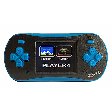 baratos Consoles de Videogames-rs-16 retro handheld game player para crianças sistema de jogo portátil video game player 2.5 lcd built-in 260 jogos clássicos
